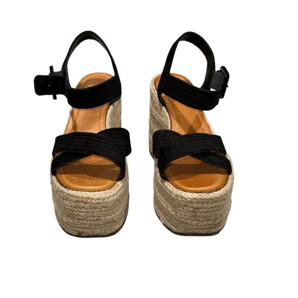 New! Schutz Blisse Platform Wedge Espadrille Chunky Sandal - Size 10 - Picture 8 of 12
